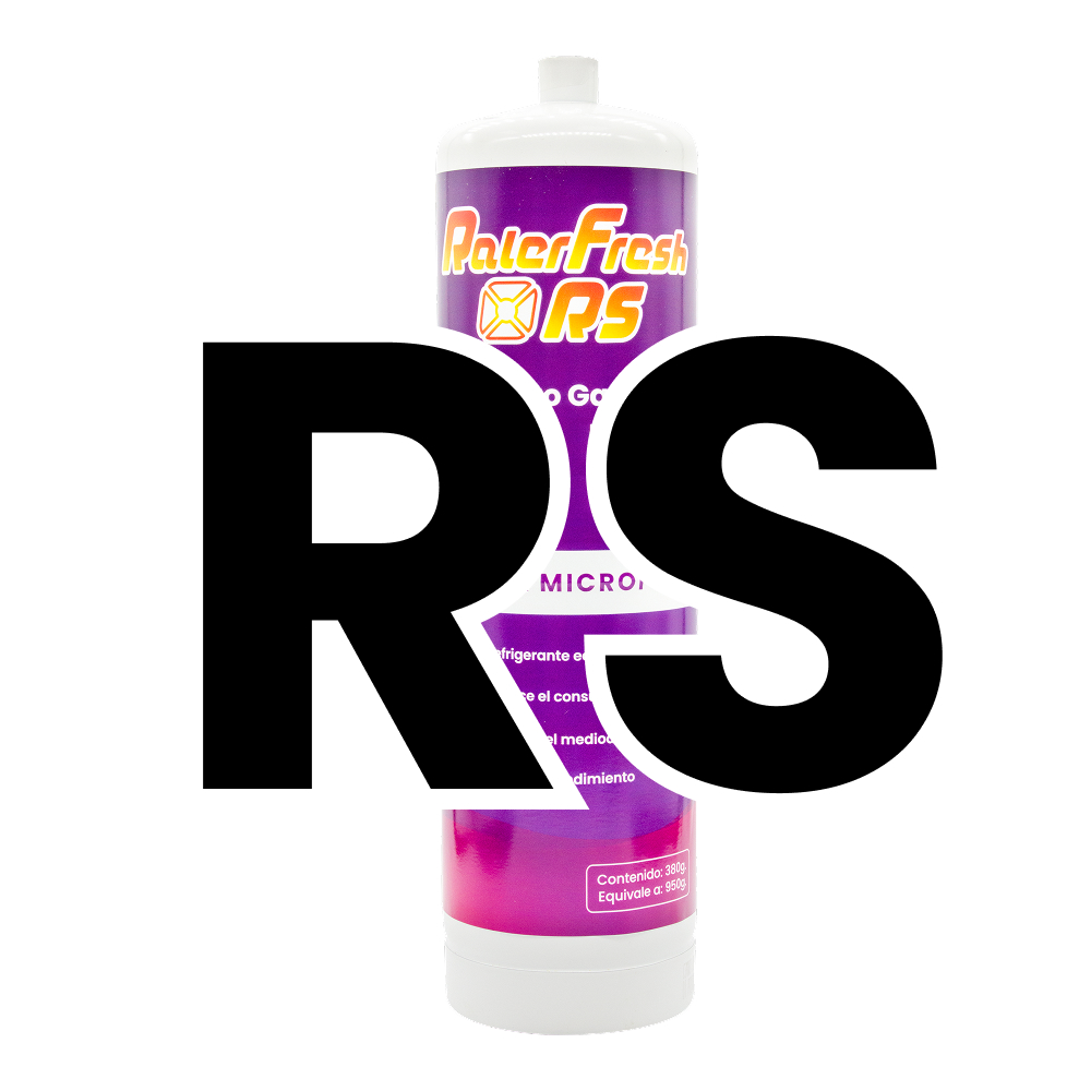 Gas Refrigerante Ralerfresh RS para aire acondicionado tipo split sustituto de los gases R410,R32,R407 y R22 mas llave