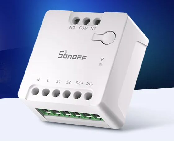 Sonoff MINI-D Relé AC/DC Wifi contacto seco Matter Ewelink remote