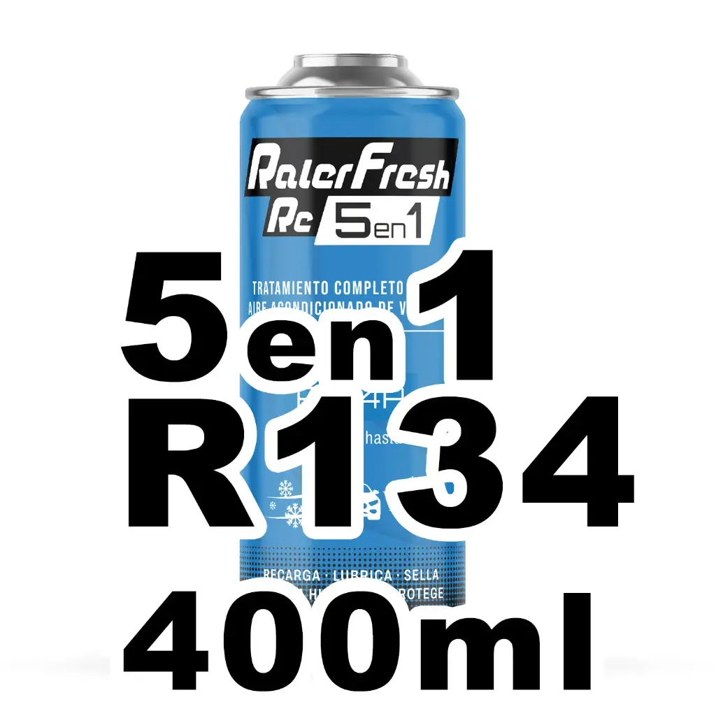 Gas Refrigerante Ralerfresh RC 5en1 400ml para sistemas con R134