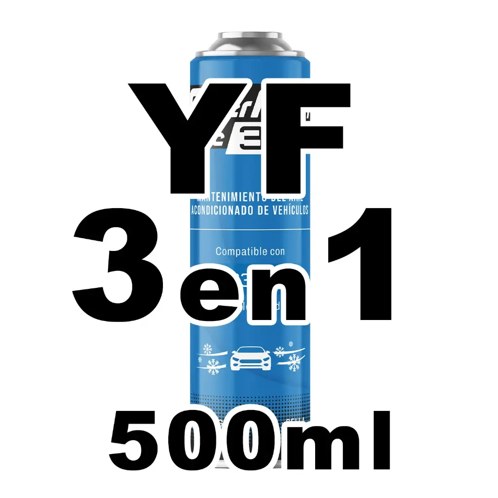 Gas Refrigerante Ralerfresh RC 3en1 500ml para sistemas con R1234YF