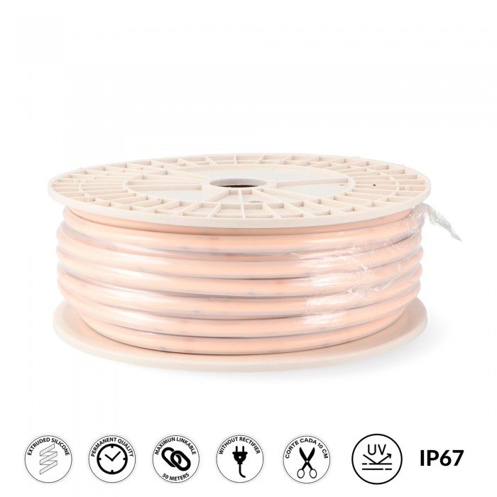 GA2686 Tira de Led 220V Cob point 14W/m IP67 - 50 Metros ## 4000K