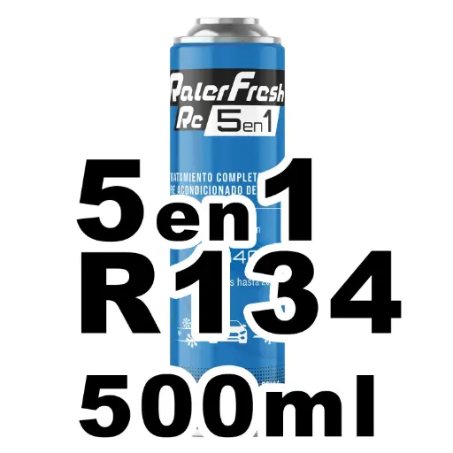 [RC13451-1] Gas Refrigerante Ralerfresh RC 5en1 500ml para sistemas con R134A