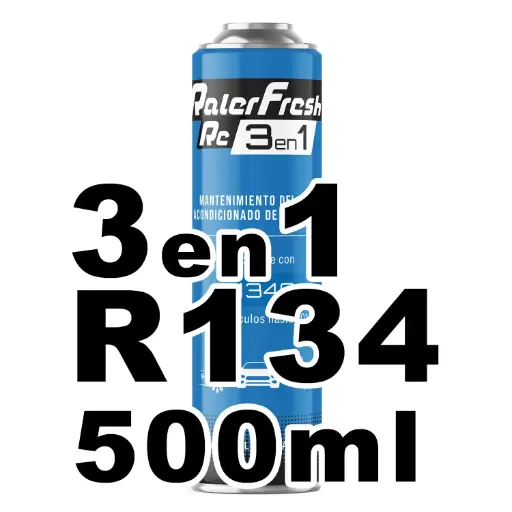 [RC13431-1] Gas Refrigerante Ralerfresh RC 3en1 500ml para sistemas con R134A