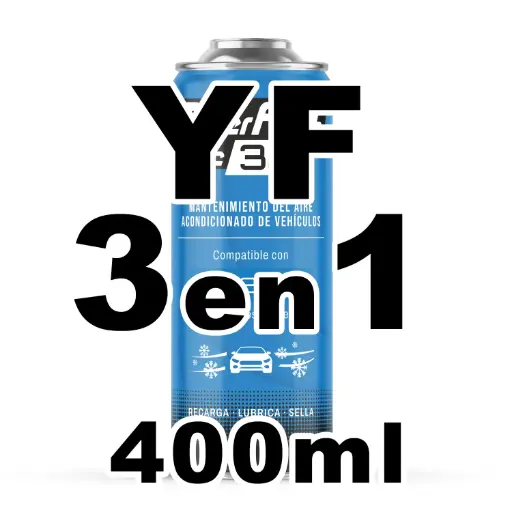 [RC1231Y] Gas Refrigerante Ralerfresh RC 3en1 400ml para sistemas con R1234YF